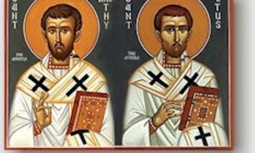 SVETAC DANA “Sveti Timotej i Tit, apostoli”