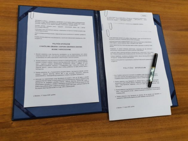 Evo što sadrže sporazumi koje su danas potpisali HDZ BiH i SDA