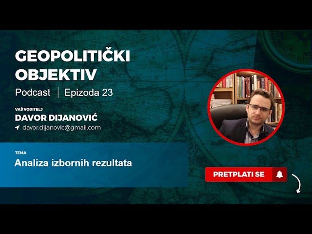 (Podcast) Geopolitički objektiv – Davor Dijanović: Trijumf HDZ-a, debakl Restart………….