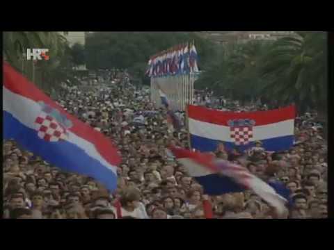 26. kolovoza 1995. – Franjo Tuđman u Splitu: “Što mi još preostaje da vam obećam?”