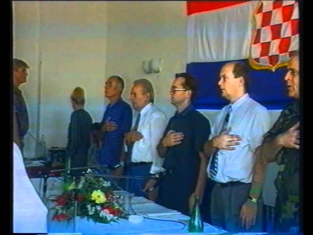Grude, 28. kolovoza 1993. proglašenje Hrvatske Republike Herceg Bosne