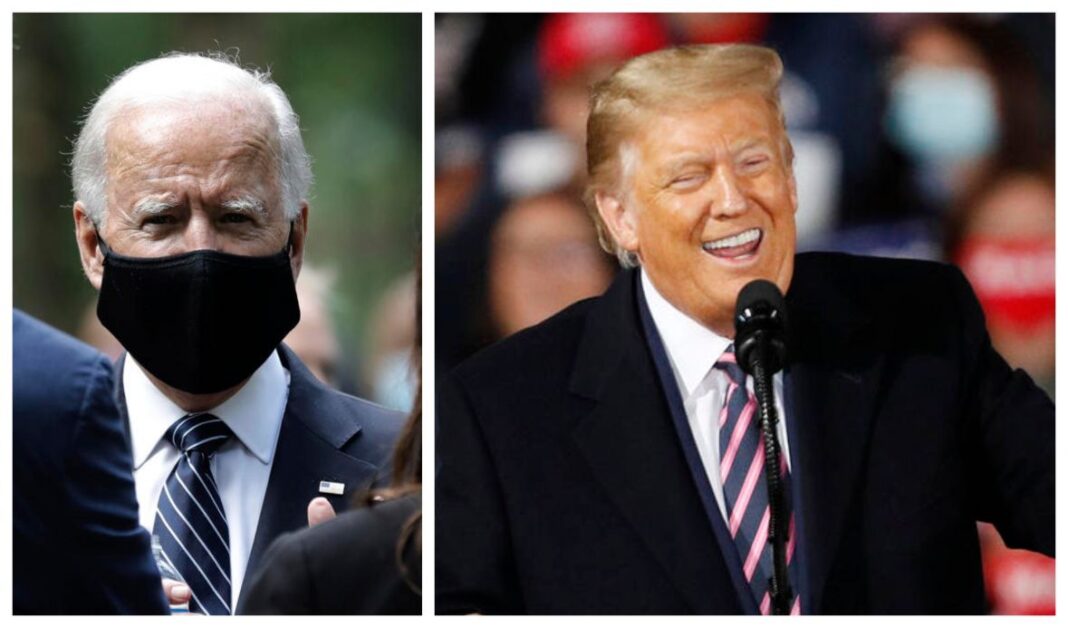 Trump o Bidenu: Potrošio novac na plastičnu operaciju, a nosi masku?