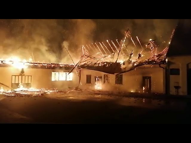 Požar u Hrvatskom nacionalnom svetištu Majke Božje Bistričke