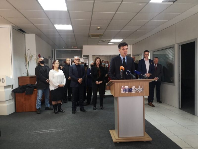 PREDSJEDNIK HDZ 1990  CVITANOVIĆ: Nećemo dopustiti izmjenu mostarskog Statuta , a da se ne izmjeni Izborni zakon BiH