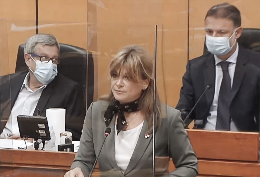 Zastupnica Karolina Vidović Krišto: Korupcija u hrvatskom pravosuđu