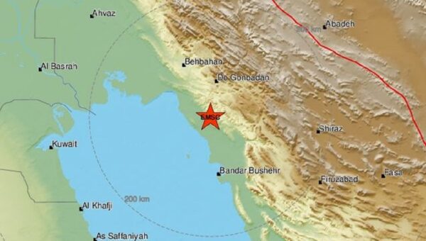 IRAN  Potres od 5.9 po Richteru, 100 kilometara od nuklearke