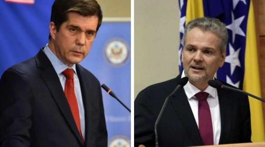Veleposlanstvo SAD i Delegacija EU reagirali na optužbe da Palmer i Eichhorst žele izazvati kaos i oružani sukob na Balkanu