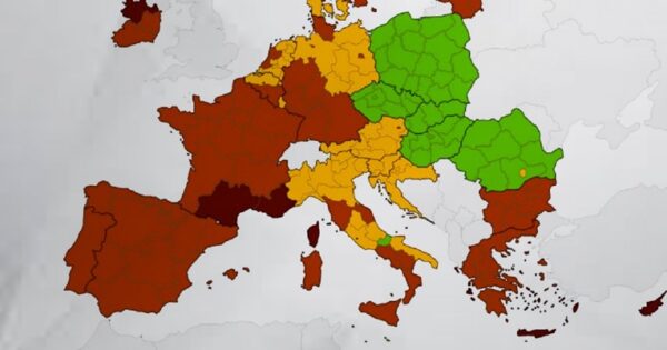Objavljena nova korona-karta EU, cijela Hrvatska je narančasta