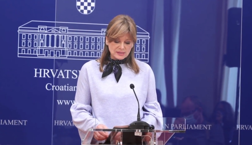 VIDEO Saborska zastupnica Karolina Vidović Krišto: Ne smijemo se pomiriti s nepravdom kao normalnim stanjem!
