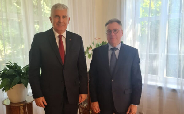 SARAJEVO:  Čović i Kalabuhov razgovarali o Izbornom zakonu