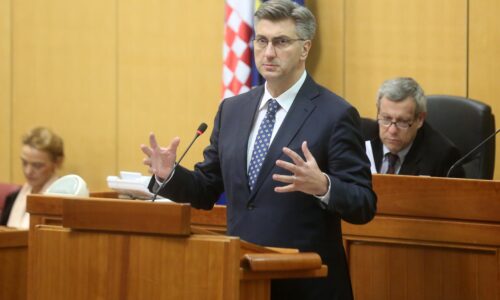 Plenković u Saboru predstavio rad i zaključke Europskog vijeća iz 2021.
