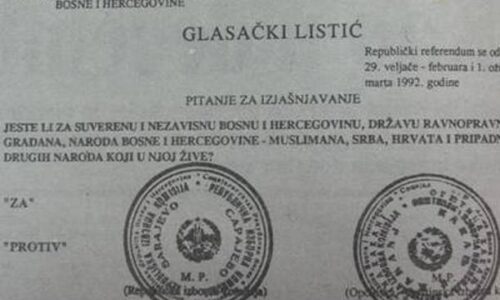 Jozo Pavković: Dan neovisnosti BiH danas slavi samo narod koji prije 30 godina formalno nije postojao