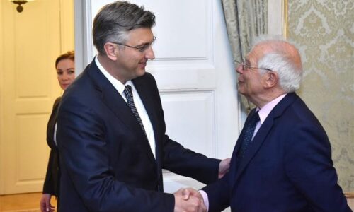 Plenković i Borrell razgovarali o Izbornom zakonu BiH
