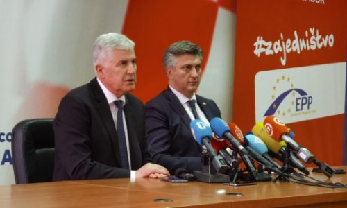 Plenković s četiri ministra u ponedjeljak boravi u BiH; sastaje se s Čovićem i biskupom Palićem