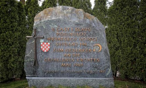 Čičak o uklanjanju grba na Bleiburgu: ‘To je pokušaj prokazivanja svih hrvatskih vlasti ustaškim’