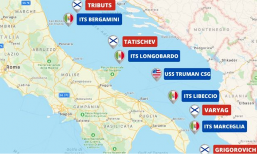 VELIKI INCIDENT  Ruski ratni brodovi ušli u Jadransko more, htjeli blokirati američki nosač aviona