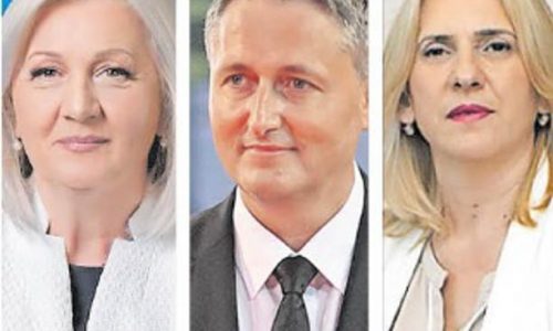 ISTRAŽIVANJE IPSOSA: Borjana Krišto, Denis Bećirović i Željka Cvijanović favoriti za Predsjedništvo BiH