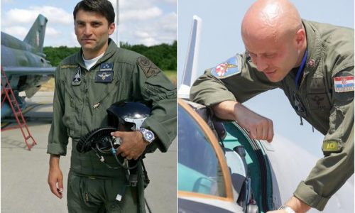 PUKOVNIK I BOJNIK: Ovo su piloti koji su se uspješno katapultirali iz aviona prije pada. Obojica su već imali drame s MiG-ovima