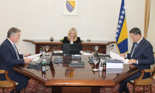 Predsjedništvo BiH imenovalo Borjanu Krišto za predsjedateljicu Vijeća ministara, Komšić bio protiv