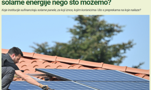 RSE: Hrvatska na začelju Europe s obnovljivim izvorima energije