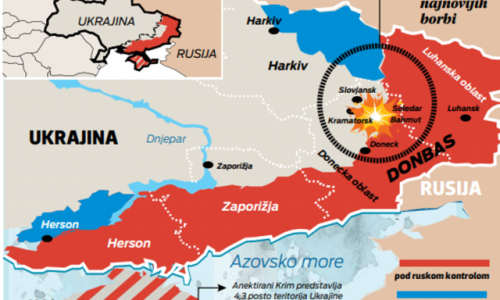 Mape otkrivaju ključne trenutke: Kako je propao Putinov blitzkrieg