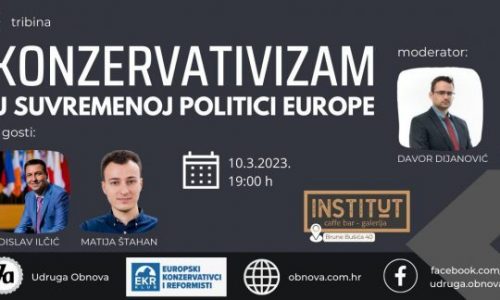 Tribina “Konzervativizam u suvremenoj politici Europe”