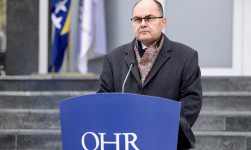 PREMA PRIJEDLOGU SDS-A / Schmidt reagirao na zahtjev za odlazak stranih sudaca iz Ustavnog suda BiH