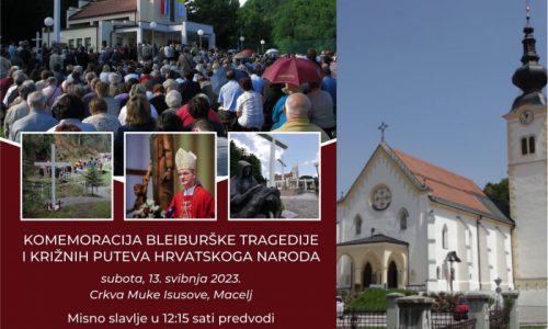 Nadbiskup Kutleša predvodit će misu u Maclju, fra Marko Mrše u Bleiburgu