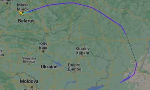 Prigožinov zrakoplov nakon smirivanja pobune u Rusiji jutros sletio u Bjelorusiju