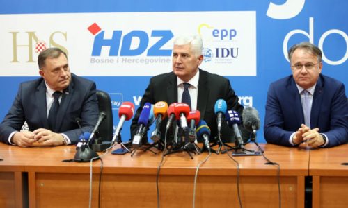 Čović, Nikšić i Dodik formirali tim za pripremu izmjena Izbornog zakona