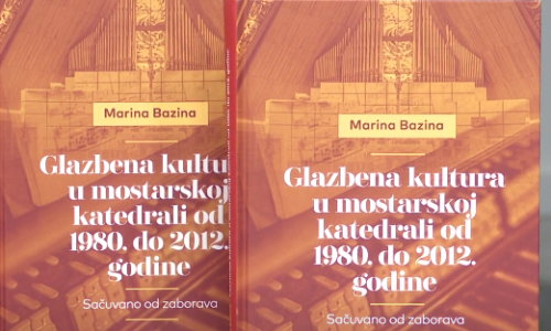 Veliki interes za knjigu Marine Bazine o glazbenoj kulturi u mostarskoj katedrali