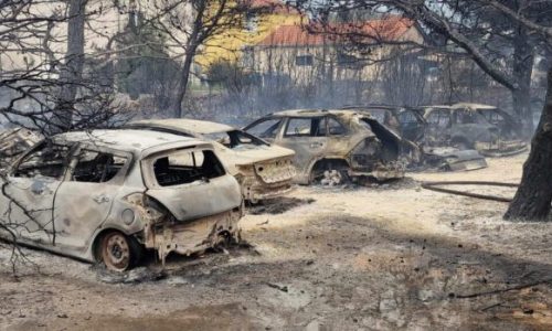 FOTO I VIDEO /Stravičan požar u Dalmaciji, gore kuće i auti