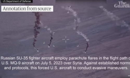 Ruski borbeni avioni gotovo se sudarili s američkim dronovima iznad Sirije