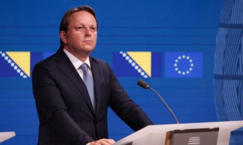 EUROPSKI POVJERENIK ZA SUSJEDSTVO I PROŠIRENJE  VARHELY/Nadam se da će ustavna i izborna reforma u BiH ponovo doći na dnevni red