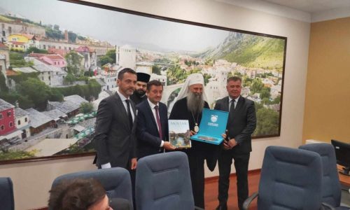 Patrijarh Porfirije Mostar nazvao najvećim multietničkim i multireligijskim gradom u BiH