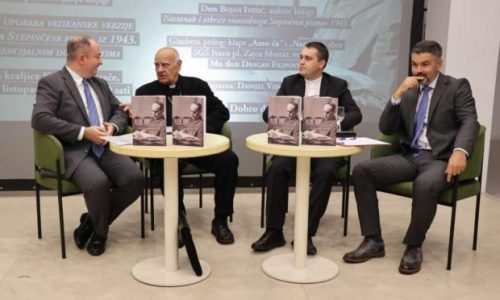 MOSTAR  Predstavljena knjiga don Bojana Ivešića o ‘navodnom Stepinčevom pismu’