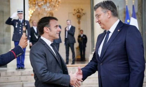 Plenković i Macron osudili teroristički napad Hamasa, traže zaštitu civila