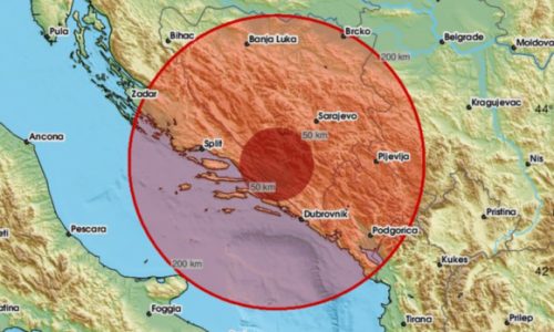 Jak potres uzdrmao Hercegovinu