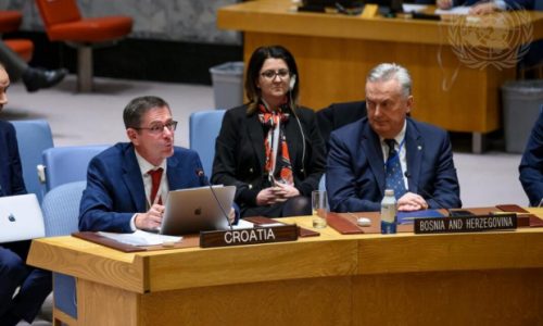 JASNO ARTIKULIRAN STAV U UN-U/Hrvatska traži promjenu izbornog inženjeringa koji je Komšića doveo na vlast