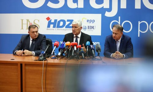 Čović pozvao ‘trojku’ na dogovor o Izbornom zakonu i upozorio da je SDA zbog izigravanja ispao iz vlasti