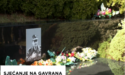 Komemoracija u povodu 30. godišnjice pogibije Damira Tomljanovića Gavrana