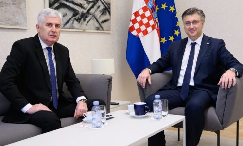 ČOVIĆ S PLENKOVIĆEM: Hrvatska podržava stav o potrebi uvažavanja interesa hrvatskog naroda u BiH u projektu Južna interkonekcija