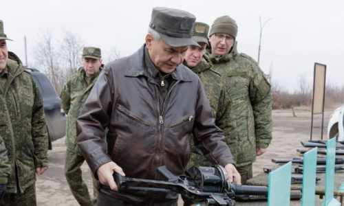 Šojgu pregledao zarobljeno ukrajinsko oružje, posebno ga zainteresirao hrvatski bacač granata