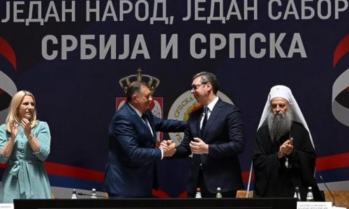 BEOGRAD Završen prvi Svesrpski sabor Srbije i Republike Srpske, usvojena deklaracija