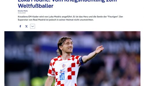 DEUTSCHE WELLE/Luka Modrić: od izbjeglice do najboljeg nogometaša svijeta