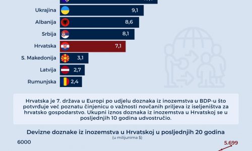 BiH treća u Europi po potpori dijaspore, više od 10 posto novca dolazi od iseljenika