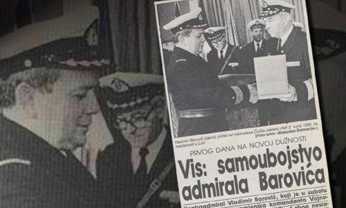 Na današnji dan na Visu se ubio crnogorski admiral Vladimir Barović- odbio pucati u Hrvatsku