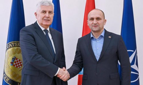 Čović i ministar Anušić o zaštiti Hrvata u Bosni i Hercegovini