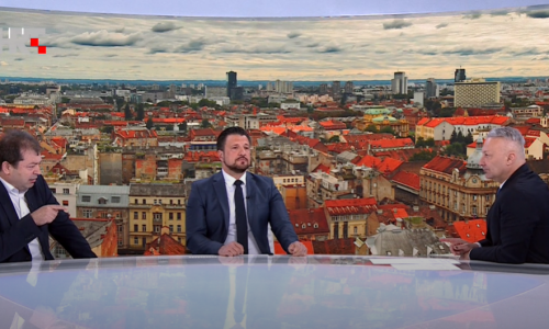 Tomislav Jonjić i Mislav Žagar o izborima u Zagrebu; Žagar se u emisiji uživo povukao u korist Kalinića i najavio iznenađenja