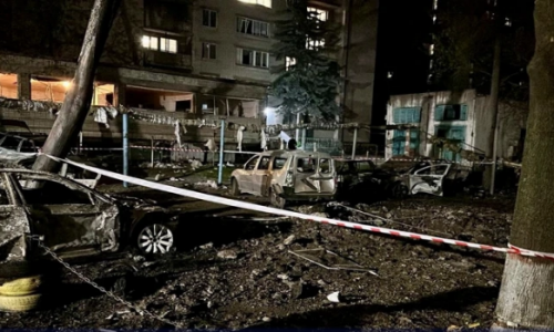 Rusija izvela masovni napad dronovima na Dnjipro
